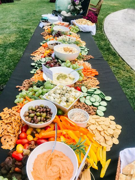 This Wedding Grazing Table Is Not Only Stunning But Is Full Of Delicious Hummus Crackers