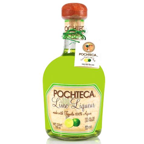 Pochteca Lime Liqueur With Tequila 750ml