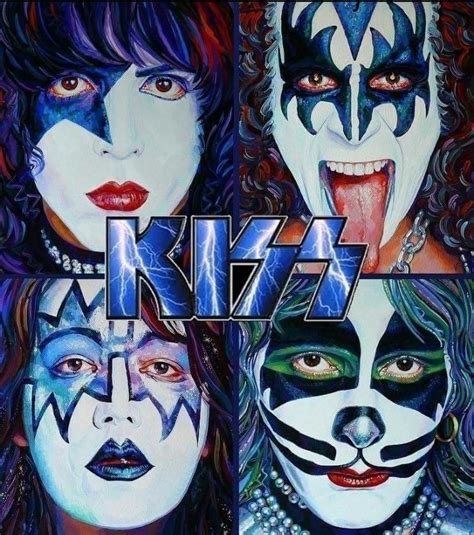 Acdc Artwork Kiss Artwork Rock N Roll Rock And Roll Bands Kiss