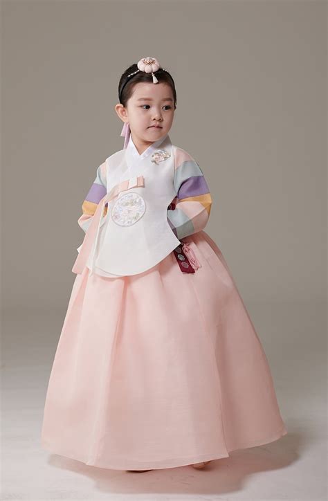 Hanbok Korea Girls Baby Kid Traditional Dress Tradition Etsy