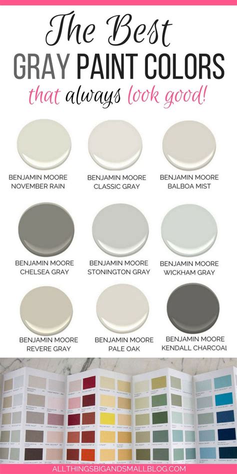 Looking for the perfect light gray paint color? Never fail best gray paint colors for your home--ALL ...
