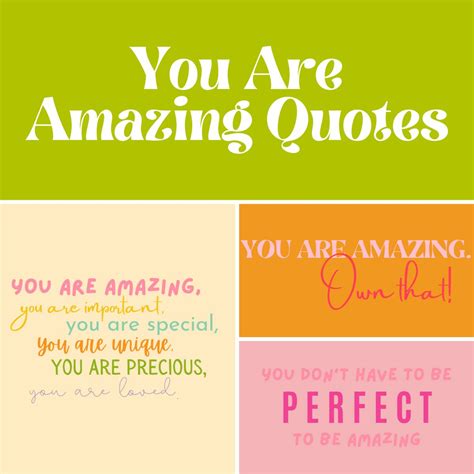 49 You Are Amazing Quotes Messages Darling Quote