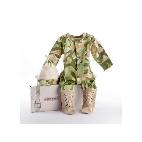 Baby Aspen Big Dreamzzz Camouflage Sleep And Play Hat T Set Baby
