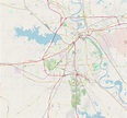 Map of Shreveport, Louisiana | Streets and neighborhoods