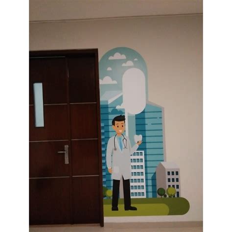 Jual Puswall Stiker Dinding Wallsticker Hospital Motive 5 Dekorasi Rumah Sakit Wall