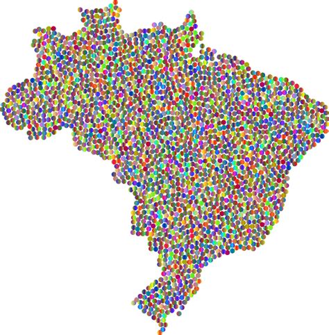 Brazil Dots Polyprismatic Clipart Free Download Transparent Png