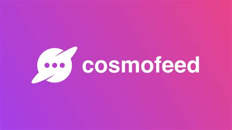 Cosmofeed