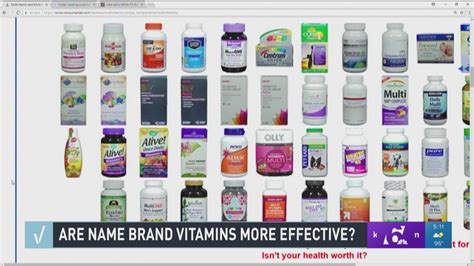 Verify Are Brand Name Vitamins More Effective