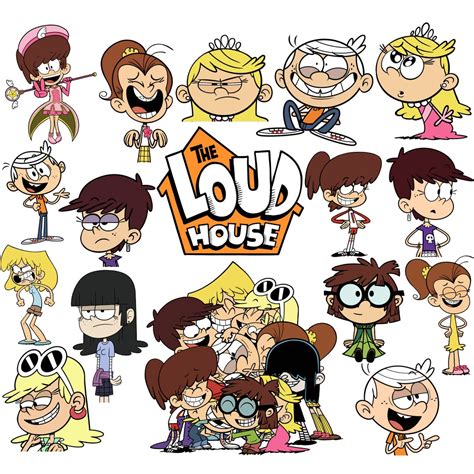 The Loud House Png Bundle The Loud House Characters Lincoln Etsy Canada