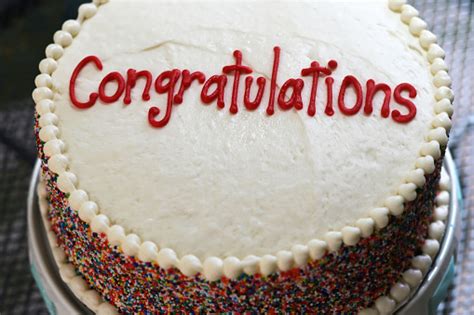 Congratulations Cake Stock Photo Download Image Now Istock