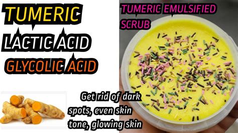 How To Make Tumeric Scrub How To Make An Emulsified Tumeric Scrub