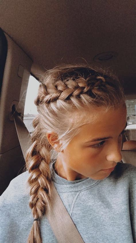 Braids For Sports Cool Braid Hairstyles Volleyball Hairstyles Game