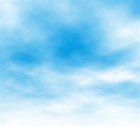 Blue Sky With Clouds Vector Backgrounds Free Vector In Vector