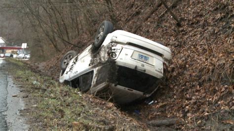 First Responders Find Car Flipped In Ditch Driver Nowhere To Be Found