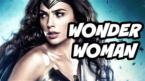 Wonder Woman Batman V Superman Comic Book Changes YouTube