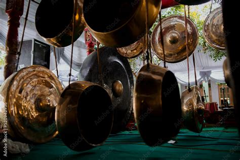 Gamelan Bonang Gamelan Kendang Kenong And Gong Are Traditional