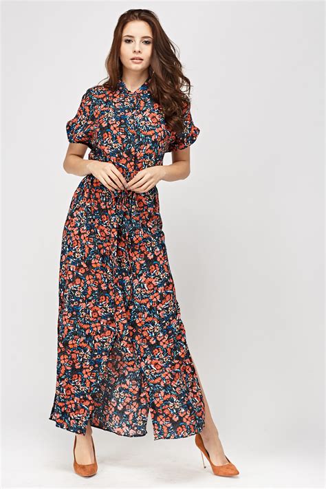 The contents of the offer is rm 10, rm 20, rm 30, rm 50 and rm 100. Button Up Floral Maxi Dress - Just $7