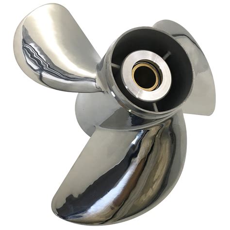 13 X 17 Kl1 Stainless Steel Propeller For Yamaha Outboard Engine 6l6
