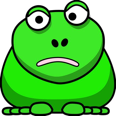 Frog Face Expression Free Vector Graphic On Pixabay