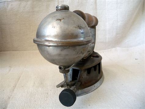 Antique Gas Iron Diamond Iron Akron Lamp Company Rustic