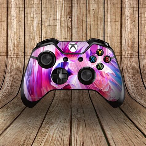 Xbox One Controller Skin Pink Paint Stroke Custom
