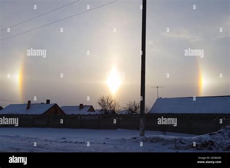 The Phenomenon Of Halo In The Sky A Rare Natural Phenomenon Three