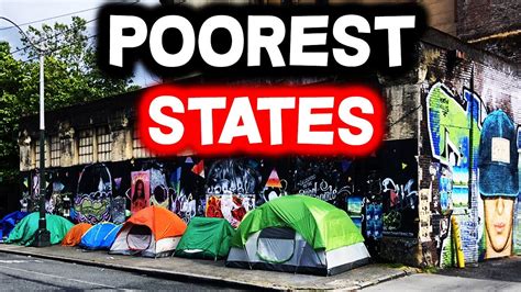 Top 10 Poorest States In America Youtube