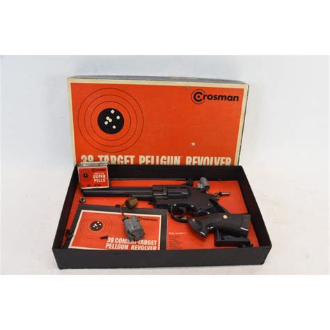 Crosman 38 Target Pellet Gun Revolver Landsborough Auctions