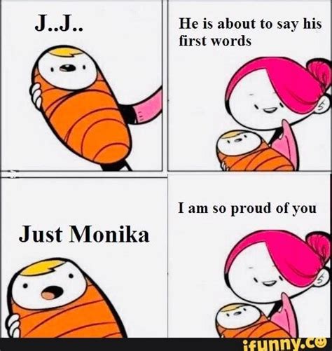 He Is About To Say His First Words Ifunny Ddlc Memes Doki Doki