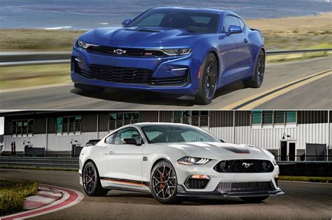 Ford Mustang Vs Chevrolet Camaro Battle Of Sports Cars