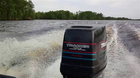 75 Hp Tracker Force Outboard Youtube