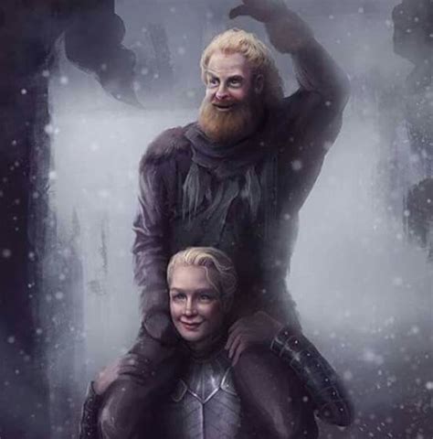 Pin By Mary Tomol On Got Fan Art A Song Of Ice And Fire Tormund And Brienne Jon Snow