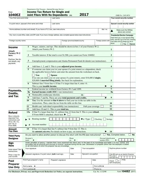 Printable 1040 Forms And Instructions Printable Forms Free Online