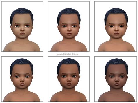 Skintones For Toddler And Child The Sims 4 Sims4 Clove Share Asia Tổng