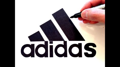How To Draw The Adidas Logo Best On Youtube Youtube