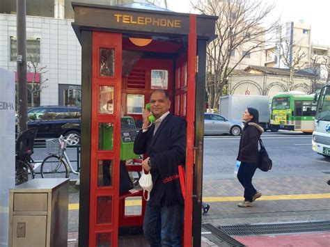 European Style Telephone Booth Box At Hiroo Experience Tokyo