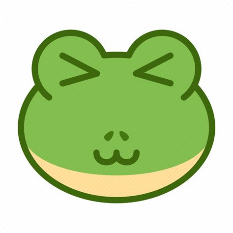 Adorable Cute Emoticon Frog Funny Icon Download On Iconfinder