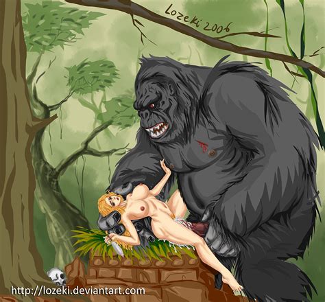 Jungle Woman Vs Kong By Lozeki Hentai Foundry