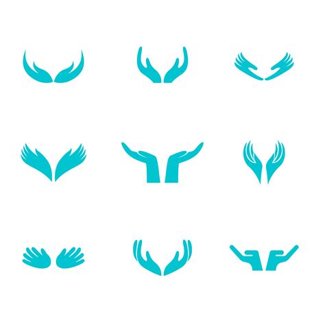 Hand Logo Vector Art Icons And Graphics For Free Download