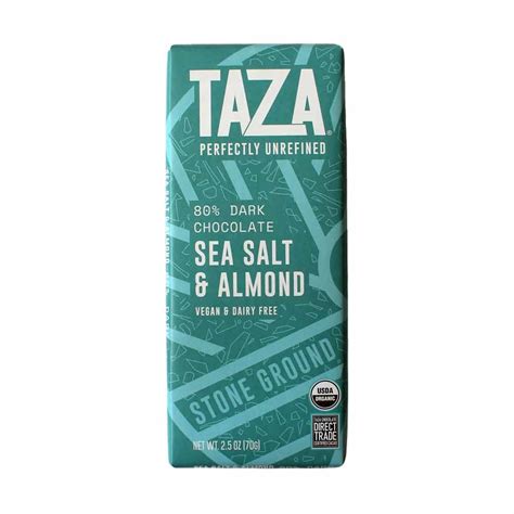 Taza Organic Sea Salt Almond Oz Caputo S Market Deli