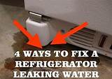 Pictures of How To Fix Whirlpool Refrigerator Leaking Water