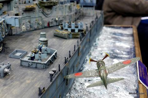 Amazing Naval Diorama Kamikaze Attack On Uss Missouri 11 April 1945