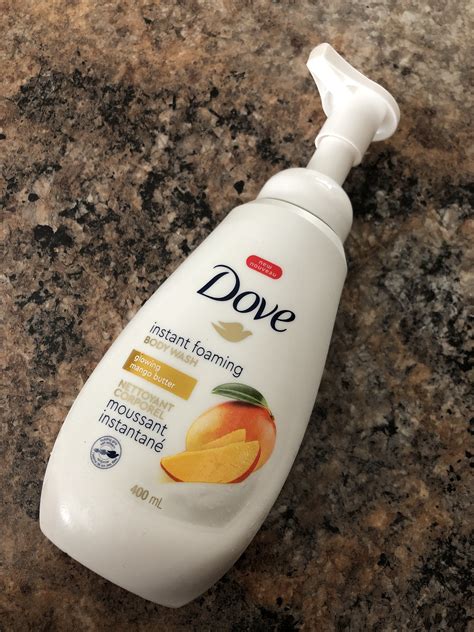 Dove Instant Foaming Body Wash Glowing Mango Butter Reviews In Body