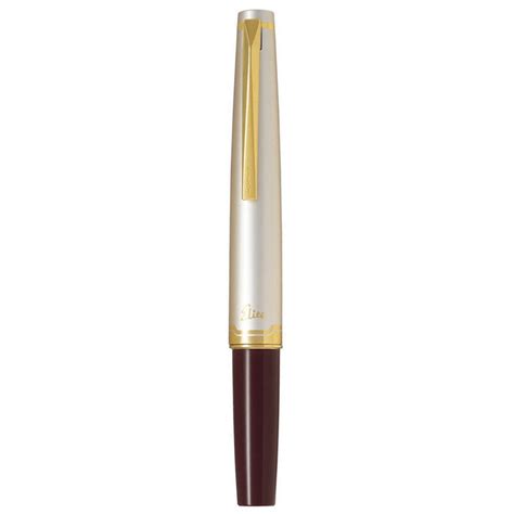 Pilot Fountain Pen 1826a Elite 95s Deep Red Gt 14k — Swastik Penn