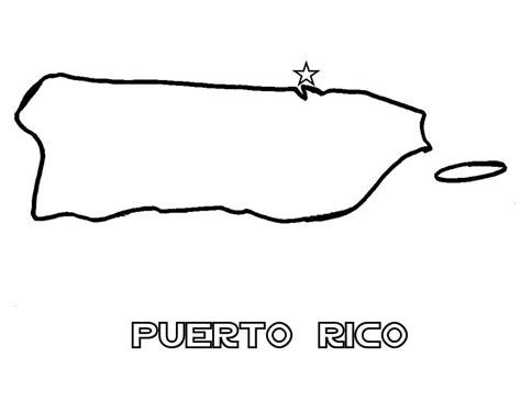Mapa De Puerto Rico Ilustraci N Vectorial Dibujo A Mano Sexiz Pix