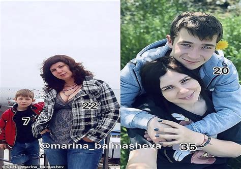 True Love Marina Balmasheva 35 Marries Her 20 Year Old Stepson Who She Raised From The Age Of
