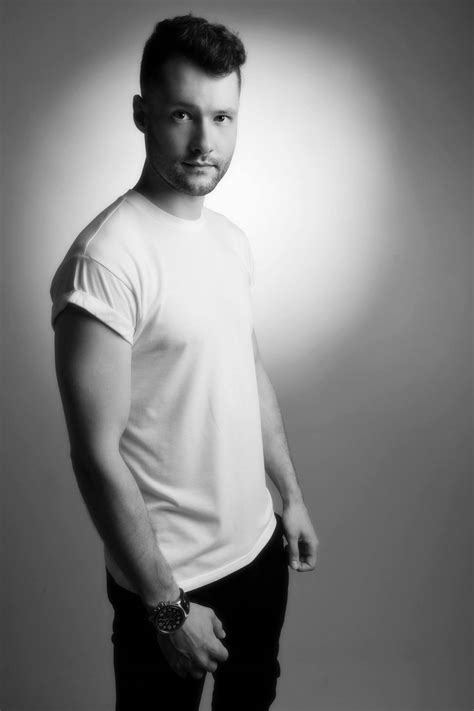 Download Calum Scott Greyscale Wallpaper | Wallpapers.com