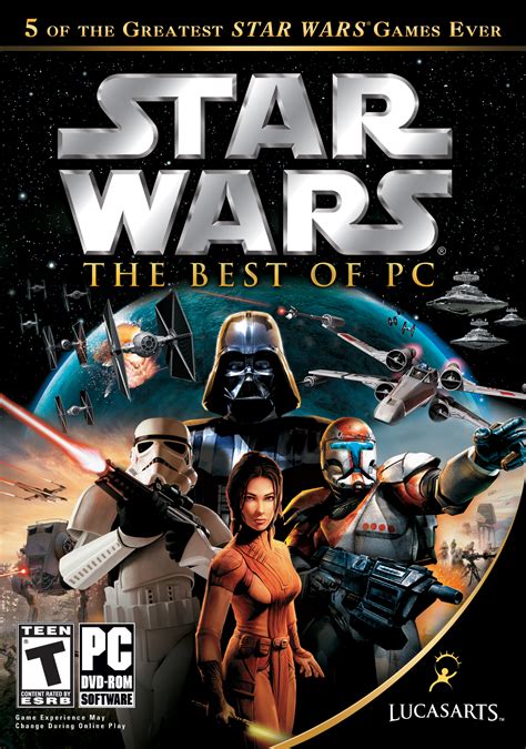 It has a legacy because it offers the player a chance to feel the action and a star war experience best. Star Wars: The Best of PC - Wookieepedia, the Star Wars Wiki