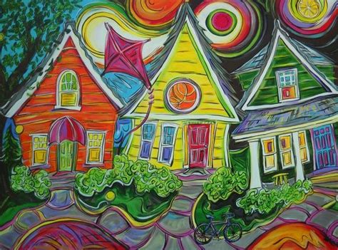 This New Painting Is A Lot Of Fun With A Funky Twist The Neighborhood