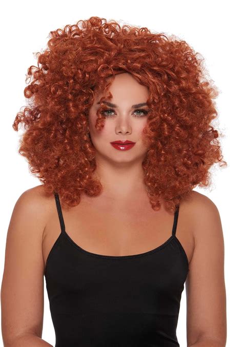 Red Curly Wig